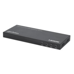 Conmutador HDMI Multivisor 4x1 Manhattan 4K@30Hz PiP Negro