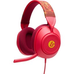 Auriculares PowerA LS10X Gen 2 con cable USB Virtual Surround para gaming en rojo
