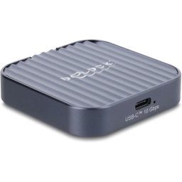 Caja PC Delock M.2 2230 Metal Negro Gris SSD NVMe USB-C