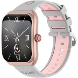 Colmi P86 Bluetooth GPS 1.93" Roségold Silicona 22 mm Pulsómetro Monitor Sueño