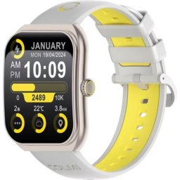 Colmi P86 GPS Bluetooth 44mm Oro Correa Oro Talla Única Pulsómetro Monitor Sueño