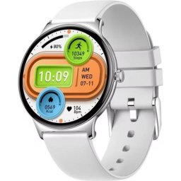 Colmi V89 GPS Bluetooth 1.43" Plata Correa Silicona M GPS Pulsómetro Monitor Sueño