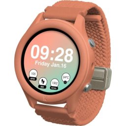 Kidywolf Kidywatch Coral Bluetooth 1.34" Kupfer Talla Única Resistente al Agua