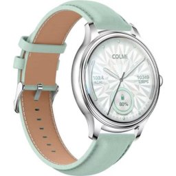 Colmi L28 Bluetooth 1,28" Verde Plata Correa Verde M Smartwatch