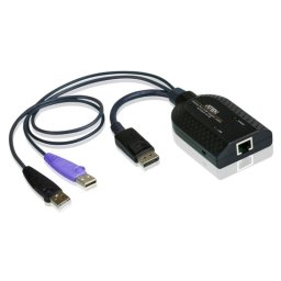 Cable Adaptador KVM Aten KA7169 DisplayPort USB 2.0 Negro