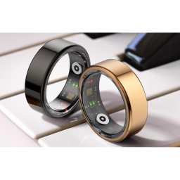 Anillo inteligente Colmi R02 Talla 11 Bluetooth IP68 Autonomía 6 días Acero Negro