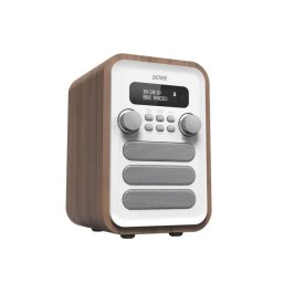 Radio Personal Denver DAB-48WHITE DAB+ FM Bluetooth Blanco Madera