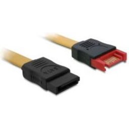 Cable Delock SATA a SATA 0.5m amarillo