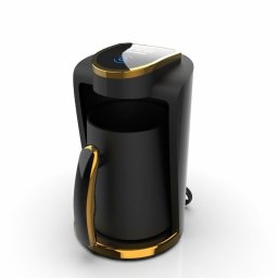 Cafetera Turca Inca IKM-01 0,25 L 400 W Negro Oro 4 Tazas