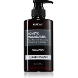 Honey & Macadamia Baby Powder Champú Natural Para Cabello Seco Y Dañado 500 Ml