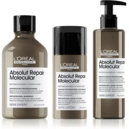 Serie Expert Absolut Repair Molecular Formato Ahorro Para Cabello Maltratado O Dañado