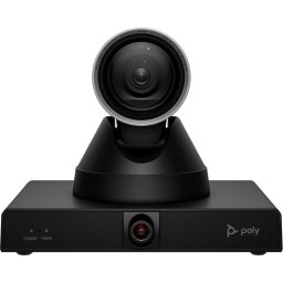 Cámara Poly Studio E60 4K 8MP Zoom Óptico 12x MPTZ Autoencuadre Negro