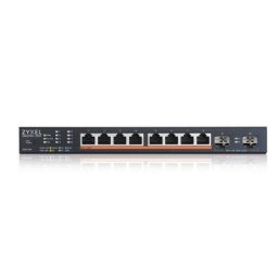 Switch Zyxel 8 Puertos 2.5G Ethernet 2 SFP+ Gestionado PoE+ 130W Rack