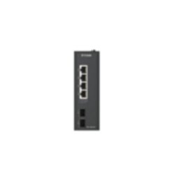 Switch Industrial D-Link DIS-100G-06/M 4 Puertos RJ-45 Gigabit 2 SFP DIN Rail IP40