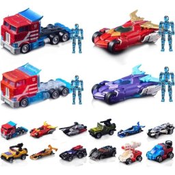 Blokees Transformers Wheels C01 Prime Unitario Sorpresa 75604 12 piezas