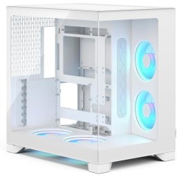 Caja PC Fractal Design Pop 2 Vision White RGB Vidrio Panorámico ATX