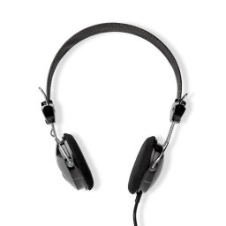 Auriculares Nedis HPWD1104BK con cable, conexión 3,5 mm, para llamadas y música, negros