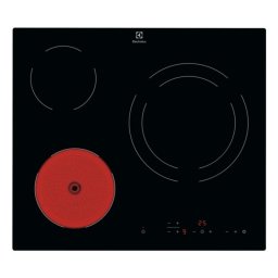 Placa Vitrocerámica Electrolux LR633CK Integrada 60 cm 3 Zonas