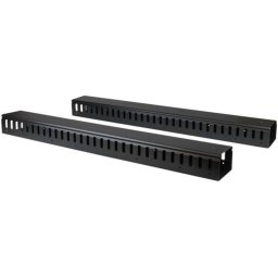 Panel de Gestión de Cables StarTech.com 0U 1,8m para Rack 40U