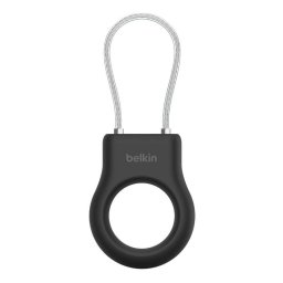 Funda Belkin MSC009btBK para AirTag, Negra, Resistente a Rayones