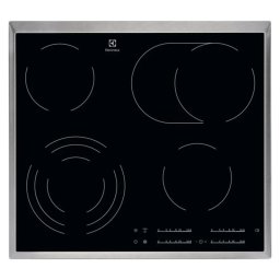 Placa de cocción Electrolux EHF46547XK Cerámica 4 Campos Negra