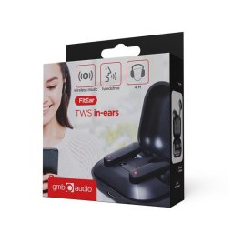 Auriculares Gembird FITEAR-X100B inalámbricos Bluetooth para llamadas y música negros