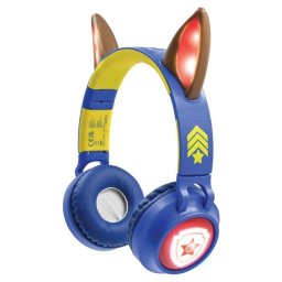 Auriculares Lexibook Paw Patrol HPBT015PA inalámbricos y con cable Bluetooth para música multicolor