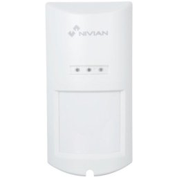 Sensor de Movimiento Nivian NVS-02T Inalámbrico Exterior Anti mascotas 12 m 433 MHz