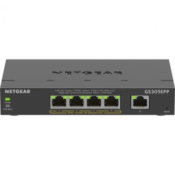 NETGEAR GS305EPP-100PES Switch 5 Puertos Gigabit 4xPoE+