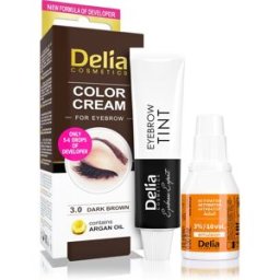 Argan Oil Tinte De Cejas Tono 3.0 Dark Brown 15 Ml