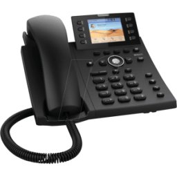 SNOM D335 - Teléfono VoIP, con cable, negro
