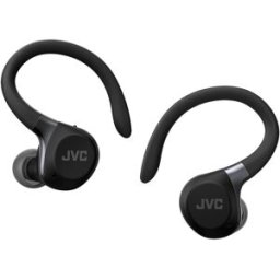 JVC Auriculares deportivos true wireless HA-EC75T, Bluetooth, cancelación de ruido. Negro