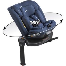 Fairgo Silla de coche SPIN ISOFIX SUPPORT LEG (40-150cm) . Azul niño