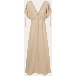 Christelle Nima Vestido largo Melia. Beige