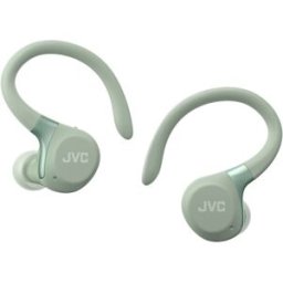 JVC Auriculares deportivos true wireless HA-EC75T, Bluetooth, cancelación de ruido. Verde