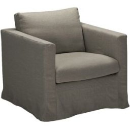 El Corte Inglés Sillón desenfundable de lino Ibiza . Verde Oliva