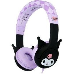 OTL Auriculares infantiles con cable Kuromi multiplataforma.