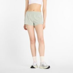 New Balance Short RC 3' de Mujer . Verde