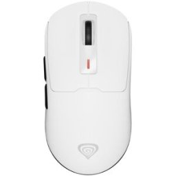 Génesis Ratón Gaming Genesis Zircon 660, RF Wireless + Bluetooth + USB-A. Blanco
