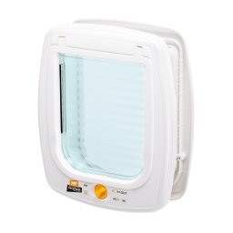 Gatera Ferplast Swing 9 para perros y gatos - gatera blanca