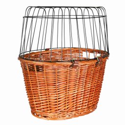 Cesta delantera para bicicleta Trixie con rejilla - 44 x 33 x 48 cm (L x An x Al)