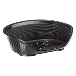 Cesta de plástico Ferplast Siesta Deluxe para mascotas - Set Talla 8: Cesta + 4 patas