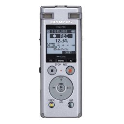 Dictáfono Olympus DM-720 4 GB grabación estéreo USB soporte micrófono externo