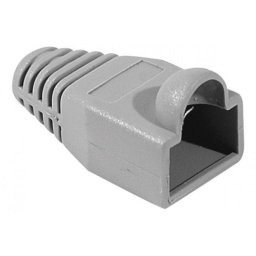 Funda sujetacables RJ-45 Gris Genérica 10 piezas