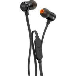 Auriculares JBL Tune 290 con cable, Intraaurales, Micrófono y controles, color negro