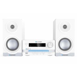 Microcadena Blaupunkt MS16BT 15W RMS Bluetooth USB FM LED Blanco