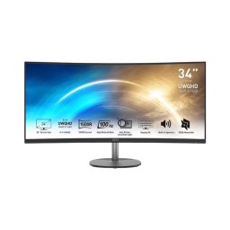 Monitor MSI PRO MP341CQDE 34" UltraWide Quad HD 100Hz VA Curvo FreeSync Altavoces