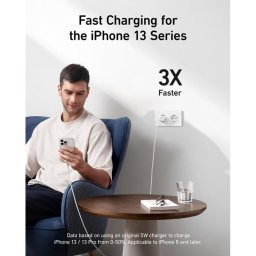 Cargador Anker 511 Charger (Nano Pro) USB 20W Blanco