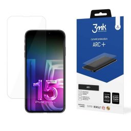 Protector de pantalla 3MK ARC+ para iPhone 15 Pro