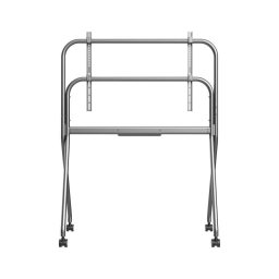 SPC Lumacore Soporte con Ruedas para Pantallas 55 a 86" VESA hasta 800 mm Acero Titanio